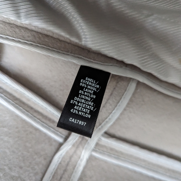 Banana Republic Double Faced Wool Tie Coat - Picture 4 of 6